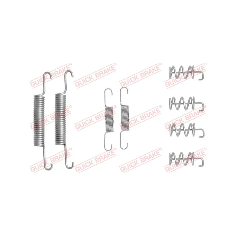 Kit d'accessoires, mâchoires de frein de stationnement QUICK BRAKE 105-0831
