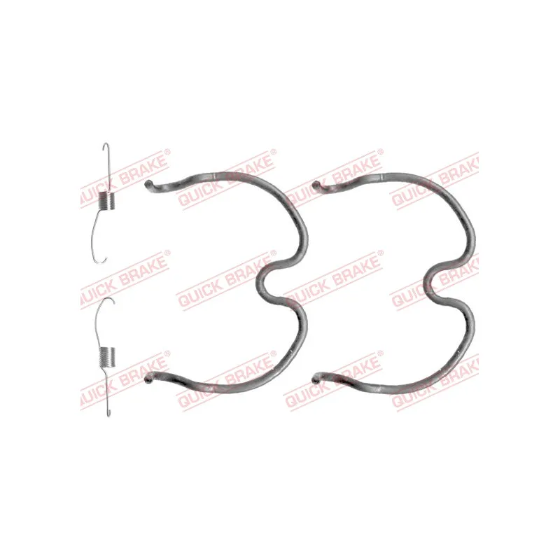 Kit d'accessoires, mâchoire de frein QUICK BRAKE 105-0837