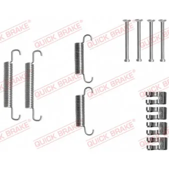 Kit d'accessoires, mâchoires de frein de stationnement QUICK BRAKE 105-0839