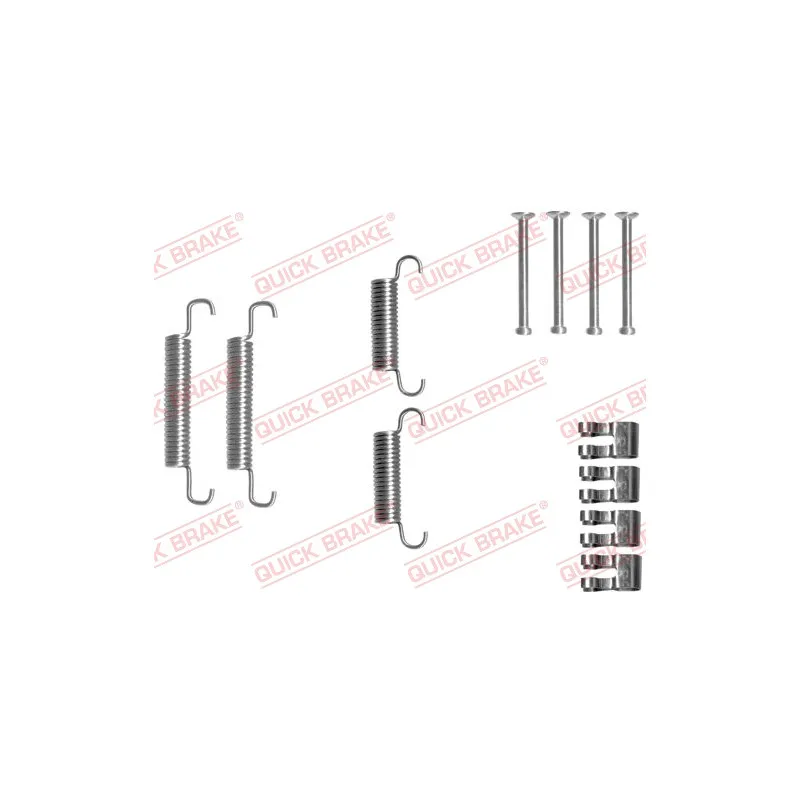 Kit d'accessoires, mâchoires de frein de stationnement QUICK BRAKE 105-0839