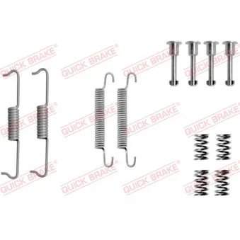 Kit d'accessoires, mâchoires de frein de stationnement QUICK BRAKE 105-0841