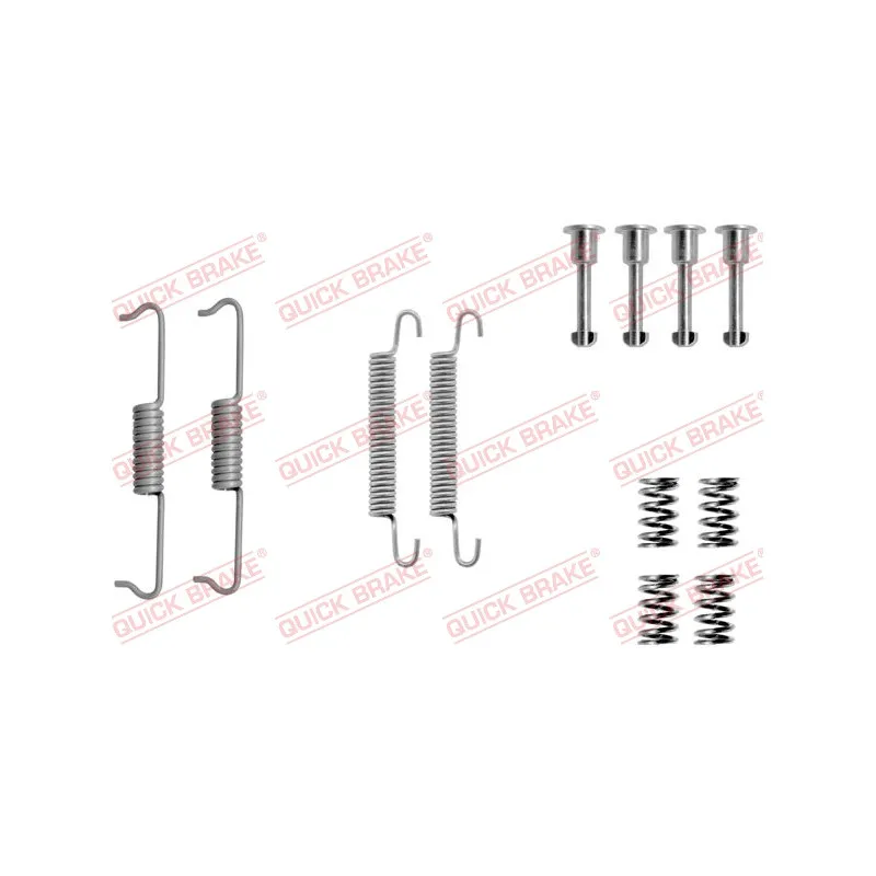 Kit d'accessoires, mâchoires de frein de stationnement QUICK BRAKE 105-0841