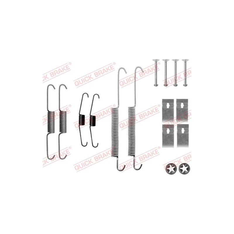 Kit d'accessoires, mâchoire de frein QUICK BRAKE 105-0842