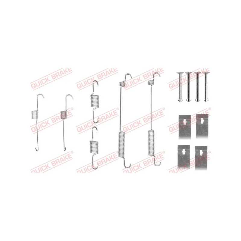 Kit d'accessoires, mâchoire de frein QUICK BRAKE 105-0846