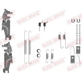 Kit d'accessoires, mâchoire de frein QUICK BRAKE 105-0847S