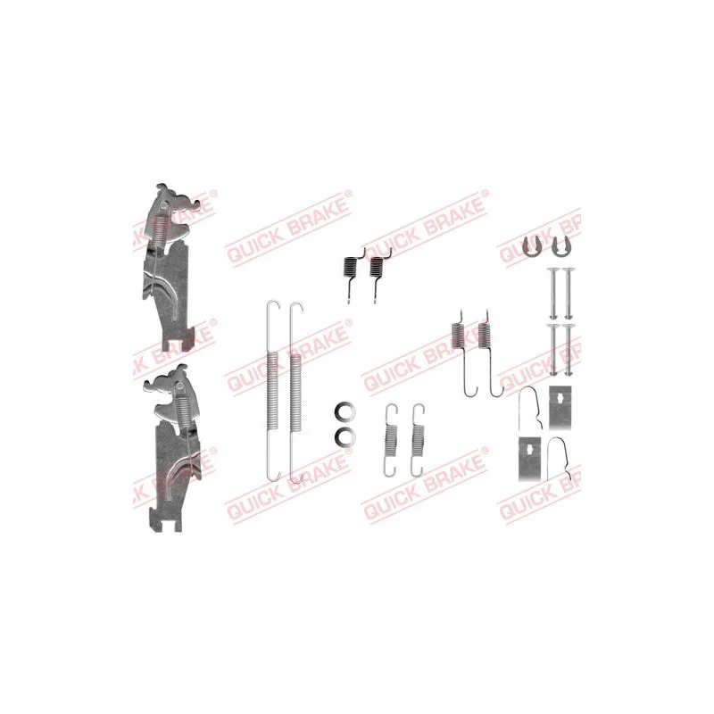 Kit d'accessoires, mâchoire de frein QUICK BRAKE 105-0847S