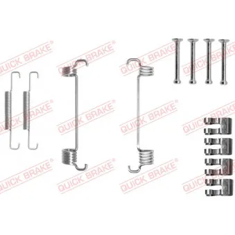 Kit d'accessoires, mâchoires de frein de stationnement QUICK BRAKE 105-0851