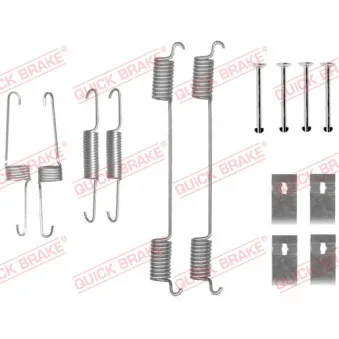 Kit d'accessoires, mâchoire de frein QUICK BRAKE 105-0859