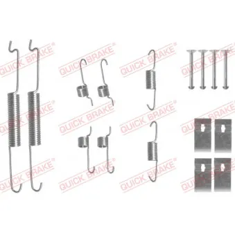 Kit d'accessoires, mâchoire de frein QUICK BRAKE 105-0863