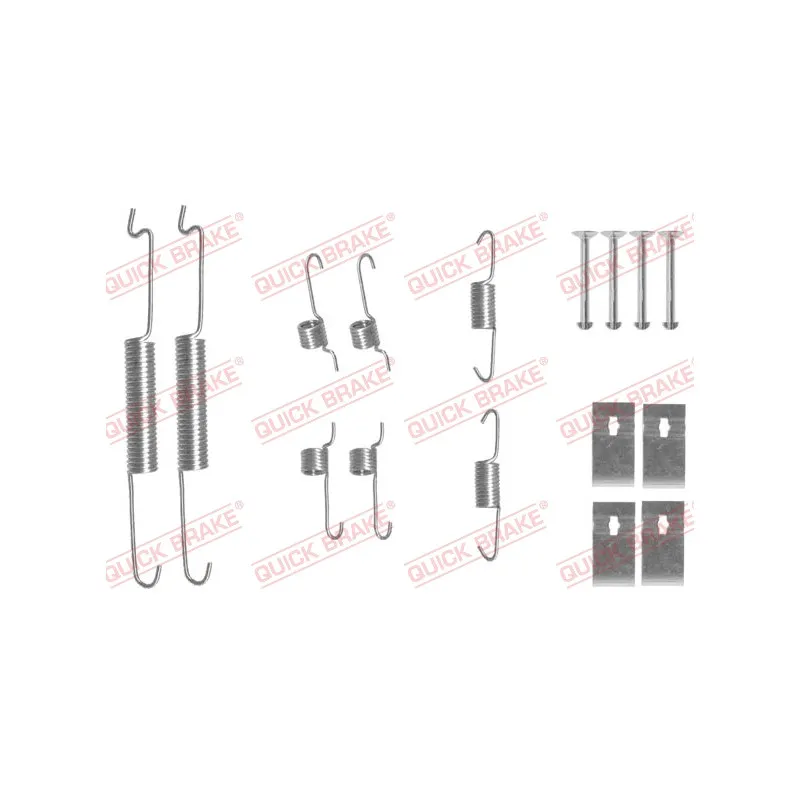 Kit d'accessoires, mâchoire de frein QUICK BRAKE 105-0863