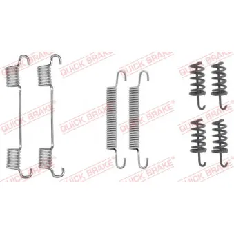 Kit d'accessoires, mâchoires de frein de stationnement QUICK BRAKE 105-0868