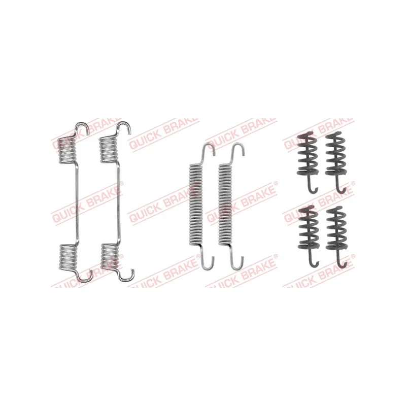 Kit d'accessoires, mâchoires de frein de stationnement QUICK BRAKE 105-0868