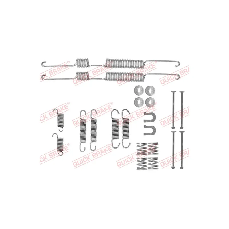Kit d'accessoires, mâchoire de frein QUICK BRAKE 105-0870X