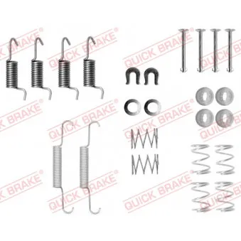 Kit d'accessoires, mâchoires de frein de stationnement QUICK BRAKE 105-0871