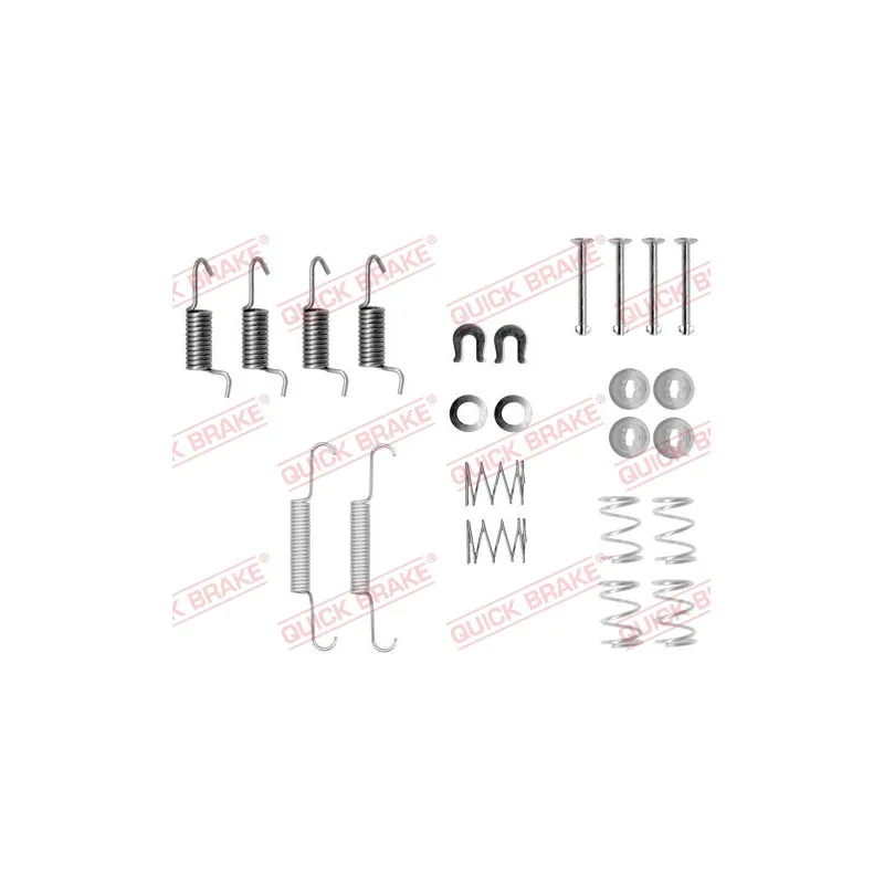 Kit d'accessoires, mâchoires de frein de stationnement QUICK BRAKE 105-0871
