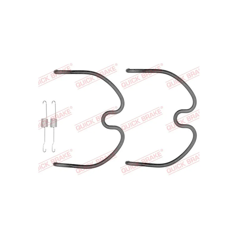 Kit d'accessoires, mâchoire de frein QUICK BRAKE 105-0872