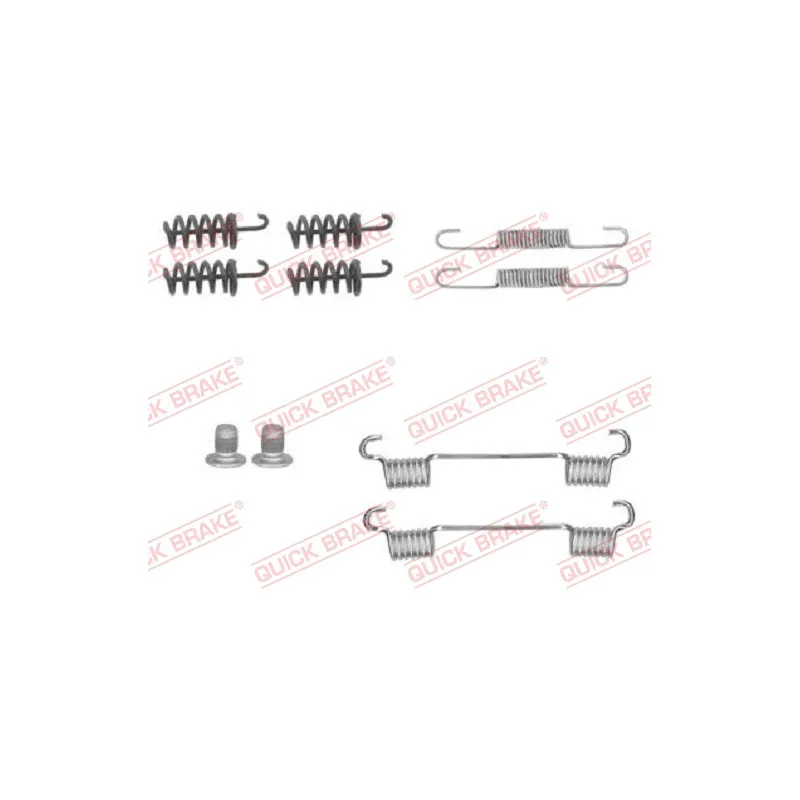 Kit d'accessoires, mâchoires de frein de stationnement QUICK BRAKE 105-0874