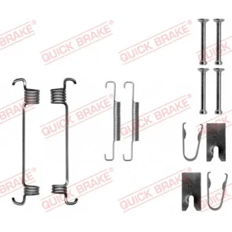 Kit d'accessoires, mâchoires de frein de stationnement QUICK BRAKE 105-0875