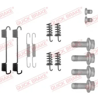 Kit d'accessoires, mâchoires de frein de stationnement QUICK BRAKE 105-0878