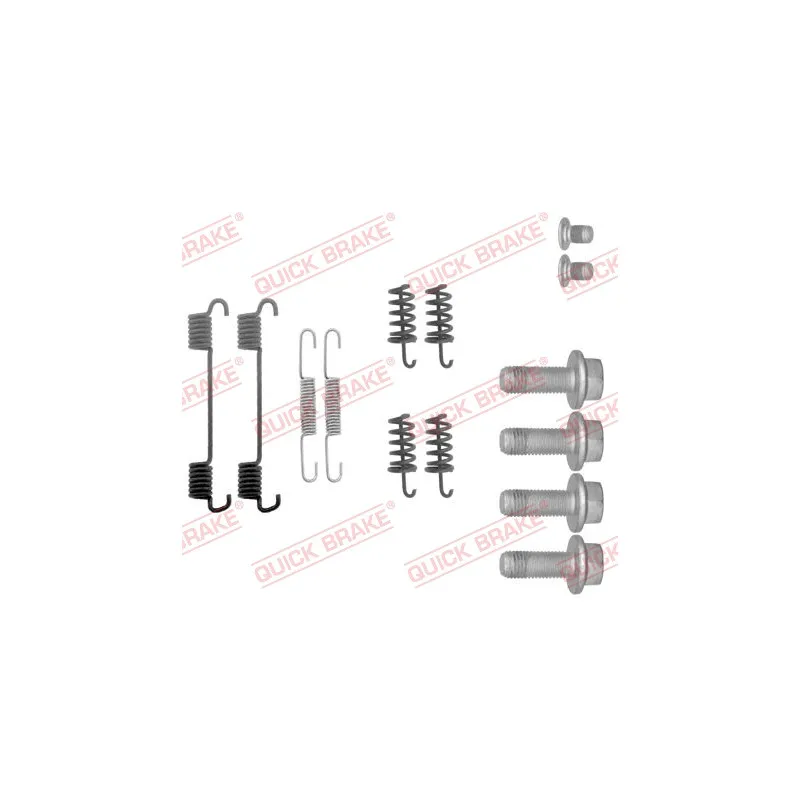 Kit d'accessoires, mâchoires de frein de stationnement QUICK BRAKE 105-0878