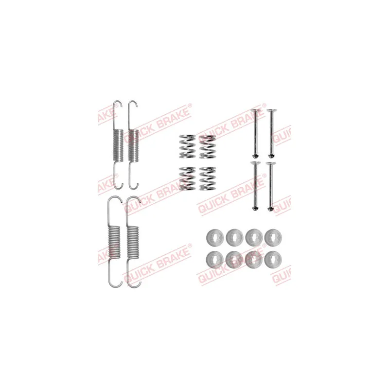 Kit d'accessoires, mâchoires de frein de stationnement QUICK BRAKE 105-0880