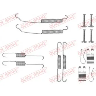 Kit d'accessoires, mâchoire de frein QUICK BRAKE 105-0882