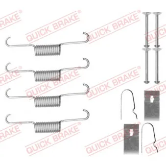 Kit d'accessoires, mâchoires de frein de stationnement QUICK BRAKE 105-0884
