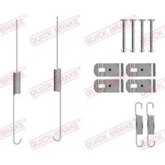 Kit d'accessoires, mâchoire de frein QUICK BRAKE 105-0888