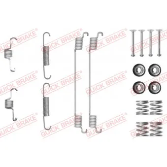 Kit d'accessoires, mâchoire de frein QUICK BRAKE 105-0889