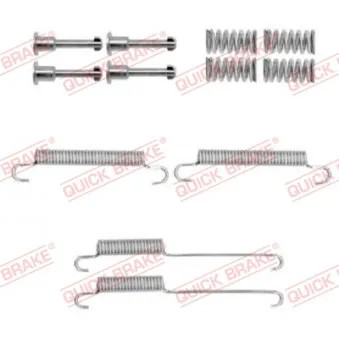 Kit d'accessoires, mâchoires de frein de stationnement QUICK BRAKE 105-0892