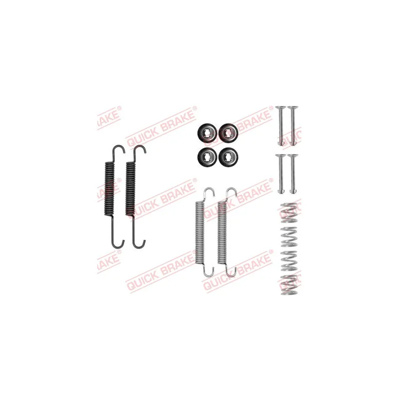 Kit d'accessoires, mâchoires de frein de stationnement QUICK BRAKE 105-0893