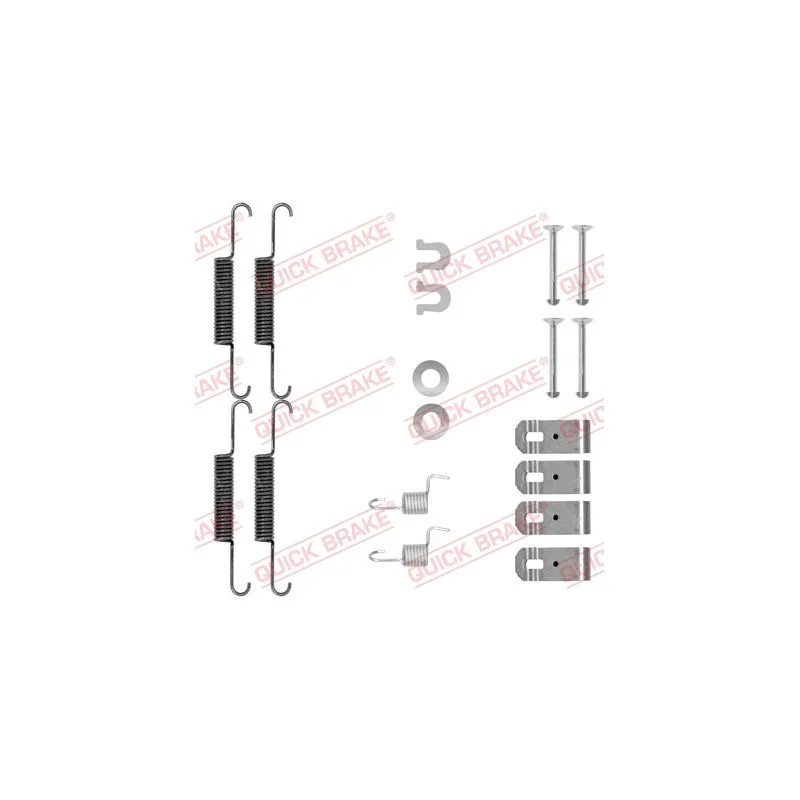 Kit d'accessoires, mâchoires de frein de stationnement QUICK BRAKE 105-0895