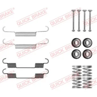 Kit d'accessoires, mâchoires de frein de stationnement QUICK BRAKE 105-0897