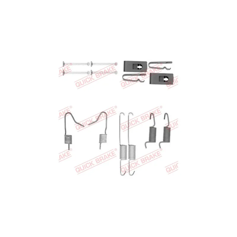 Kit d'accessoires, mâchoires de frein de stationnement QUICK BRAKE 105-0898
