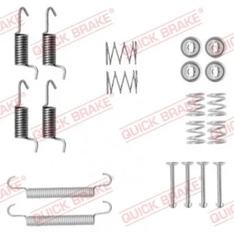 Kit d'accessoires, mâchoires de frein de stationnement QUICK BRAKE 105-0899