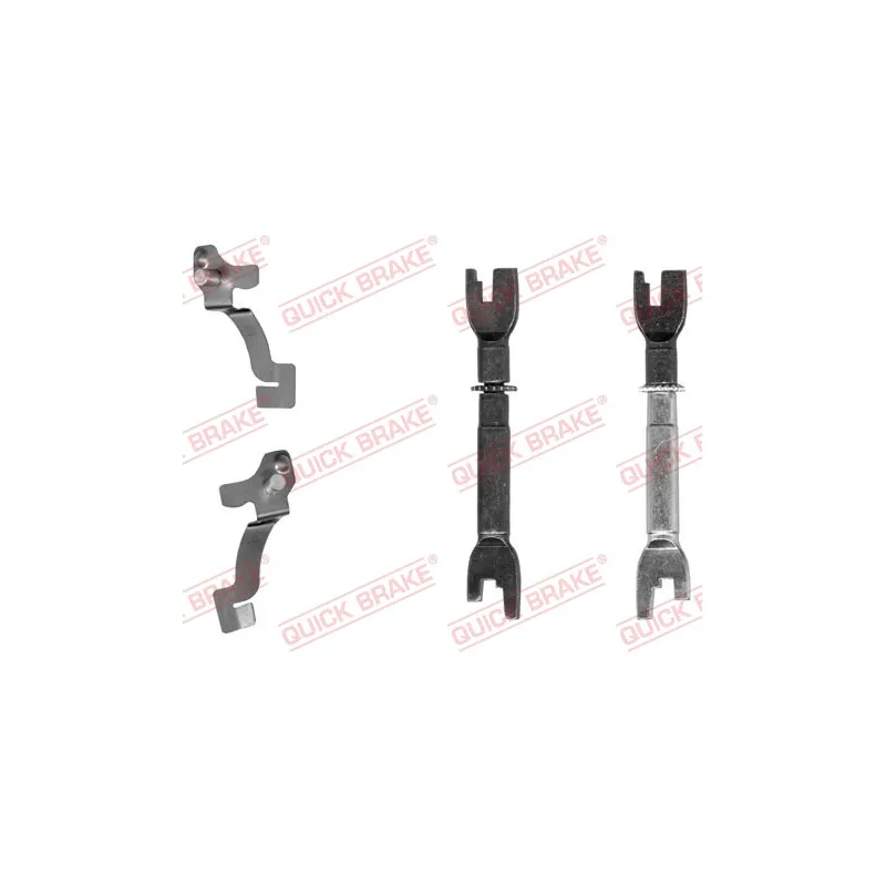 Kit de régleurs, frein à tambour QUICK BRAKE 108 53 017