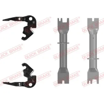 Kit de régleurs, frein à tambour QUICK BRAKE