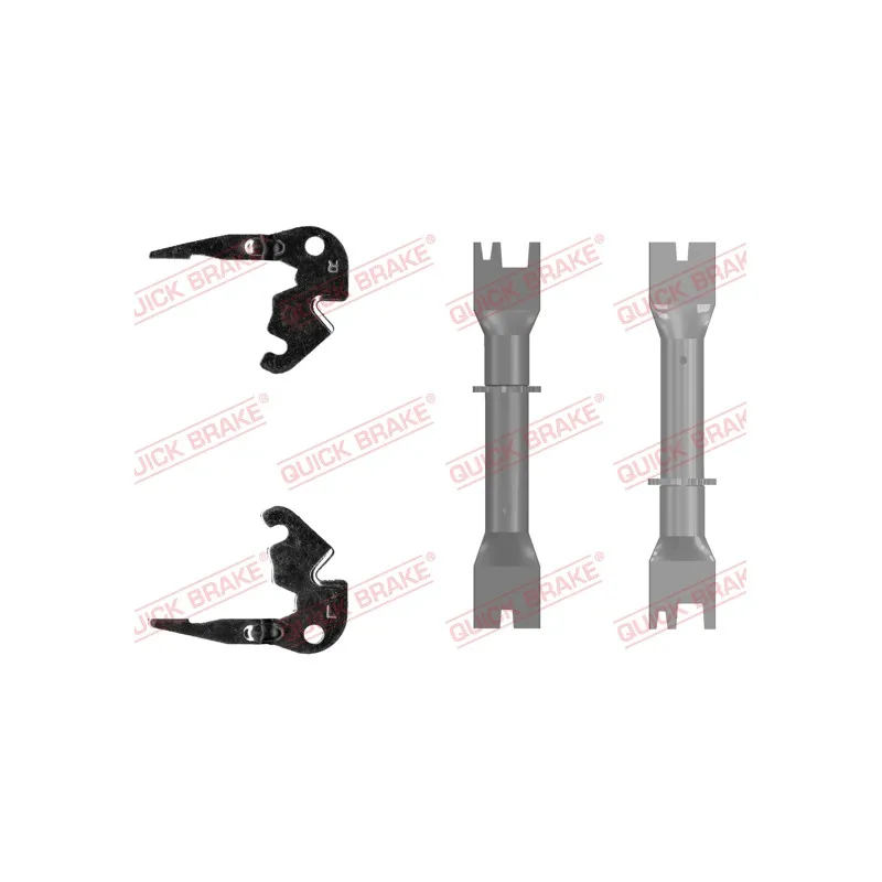 Kit de régleurs, frein à tambour QUICK BRAKE 108 53 020