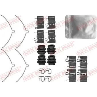 Kit d'accessoires, plaquette de frein à disque QUICK BRAKE 109-0001