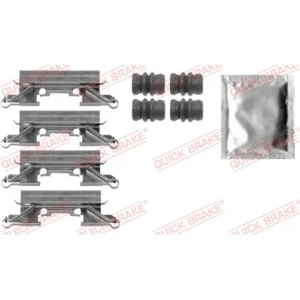 Kit d'accessoires, plaquette de frein à disque QUICK BRAKE 109-0002