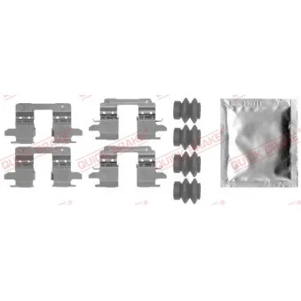 Kit d'accessoires, plaquette de frein à disque QUICK BRAKE 109-0005
