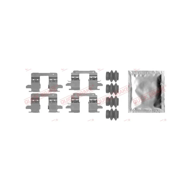 Kit d'accessoires, plaquette de frein à disque QUICK BRAKE 109-0005