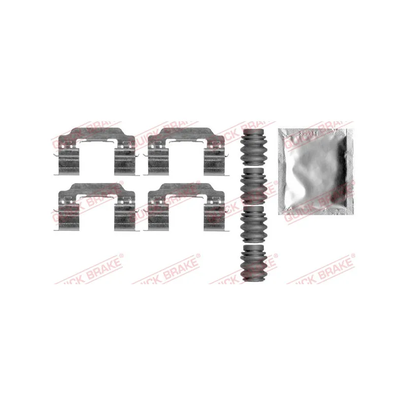 Kit d'accessoires, plaquette de frein à disque QUICK BRAKE 109-0007
