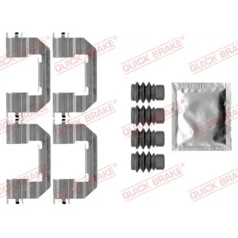 Kit d'accessoires, plaquette de frein à disque QUICK BRAKE 109-0011