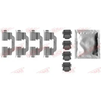 Kit d'accessoires, plaquette de frein à disque QUICK BRAKE 109-0012