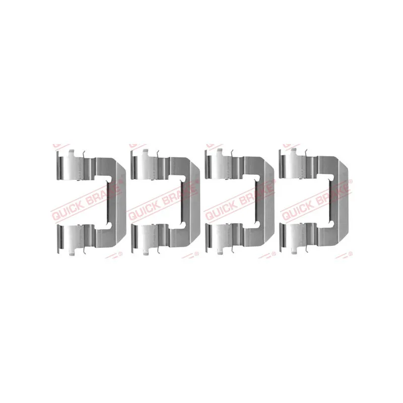 Kit d'accessoires, plaquette de frein à disque QUICK BRAKE 109-0014
