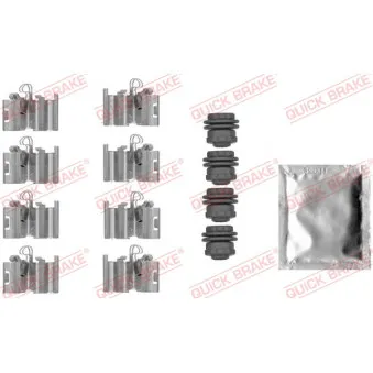 Kit d'accessoires, plaquette de frein à disque QUICK BRAKE 109-0015