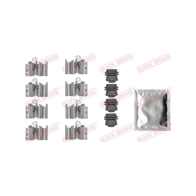 Kit d'accessoires, plaquette de frein à disque QUICK BRAKE 109-0015