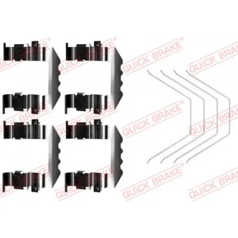 Kit d'accessoires, plaquette de frein à disque QUICK BRAKE 109-0018