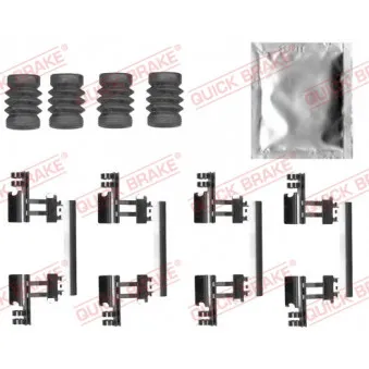 Kit d'accessoires, plaquette de frein à disque QUICK BRAKE 109-0027